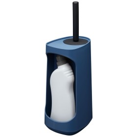 Tiger Tess Pojemnik na szczotkę toaletowa wolnostojący z miejscem do przechowywania Niebieski / Czarny (1329527246)