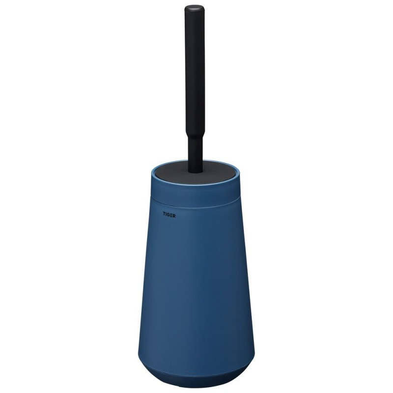 Tiger Tess Pojemnik na szczotkę toaletowa z elastyczną szczotką Swoop® Niebieski / Czarny (1329427246)