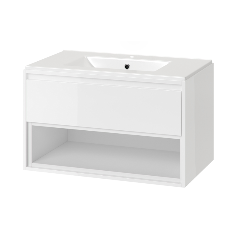 Excellent As umywalka wpuszczana w blat 80 cm, biała (CEEX.3617.800.WH)