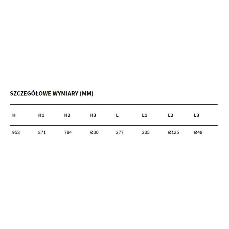 Excellent PI Bateria wannowa wolnostojąca, złoty połysk (AREX.1255GL)
