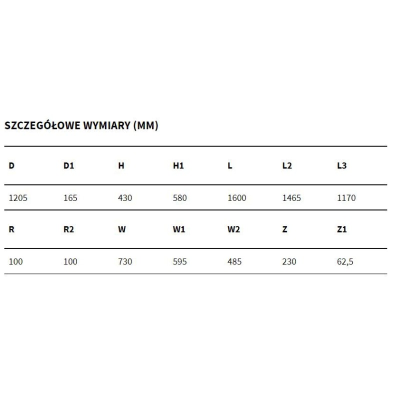 Excellent Wanna narożna LILA 2.0, z zintegrowaną obudową, 160, lewa biała (WAEX.LIL2.160L.WHN)