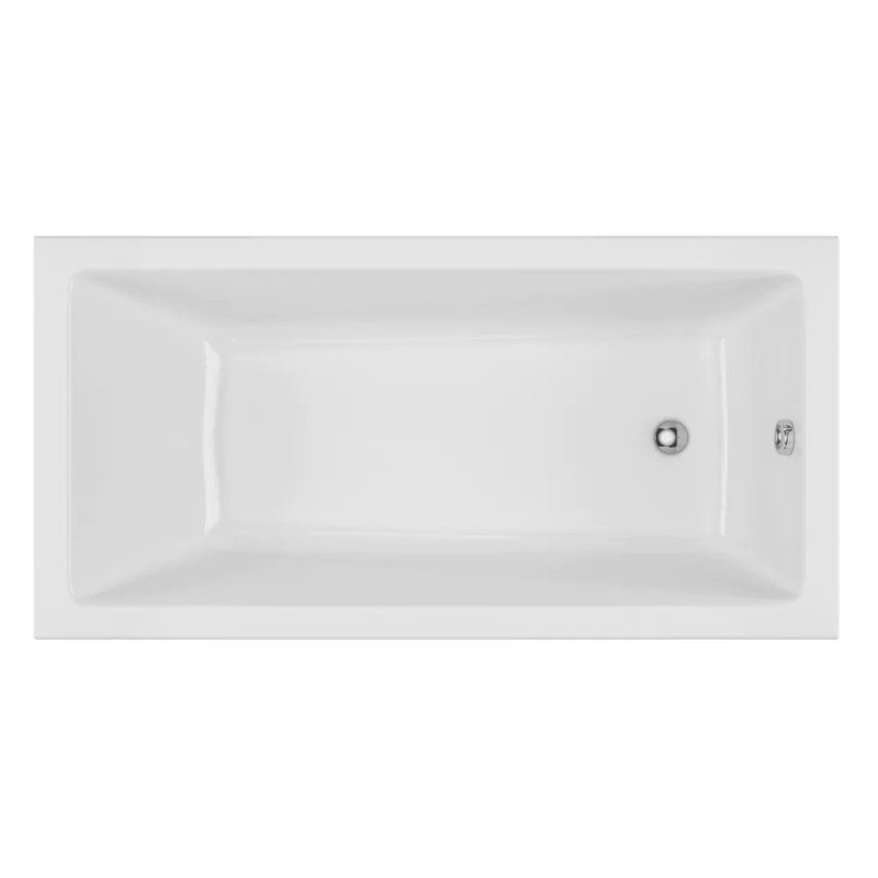 Excellent Wave Slim Wanna Prostokątna biała 180x80 (WAEX.WAV18WHS)