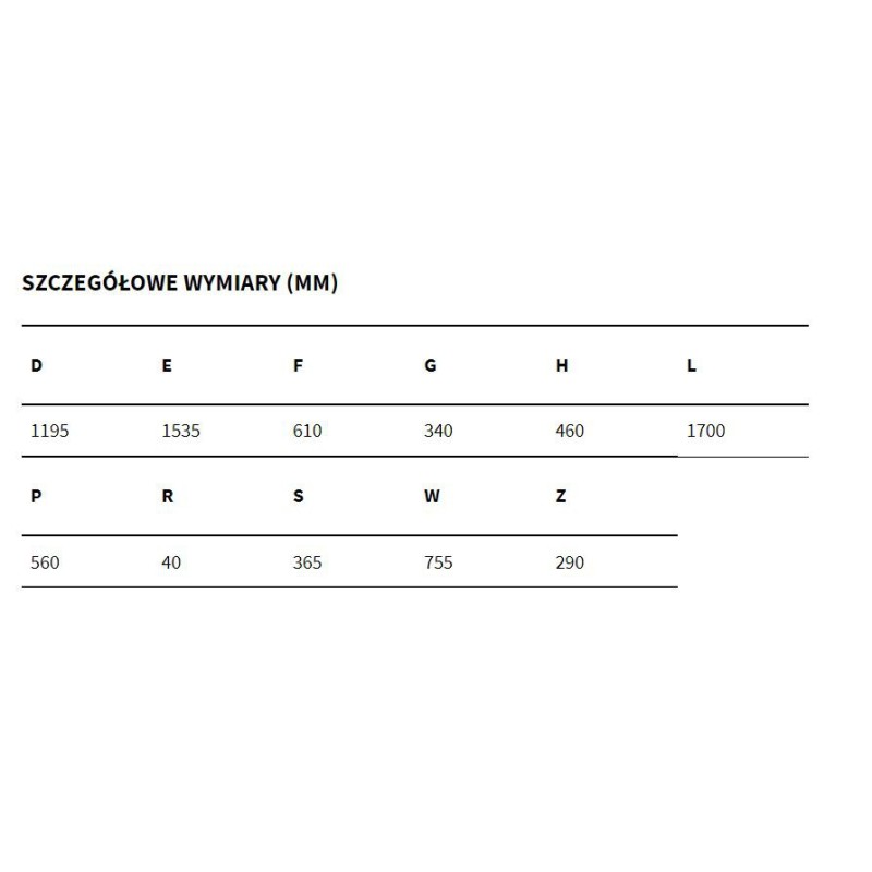 Excellent Sekwana Wanna Prostokątna 170x75 biała (WAEX.SEK17WH)