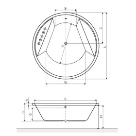 Excellent Great Arc 160Ø Wanna Owalna (WAEX.GRE16WH)