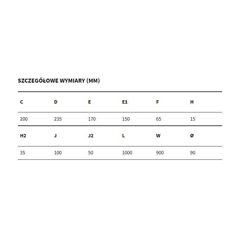 Excellent Lavano 90x100 Brodzik Prostokątny Czarny (BREX.1103.100.090.BLN)