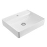 Excellent Rima 2.0 Umywalka Nablatowa Ceramiczna 60 cm (CEEX.4901.600.WH)