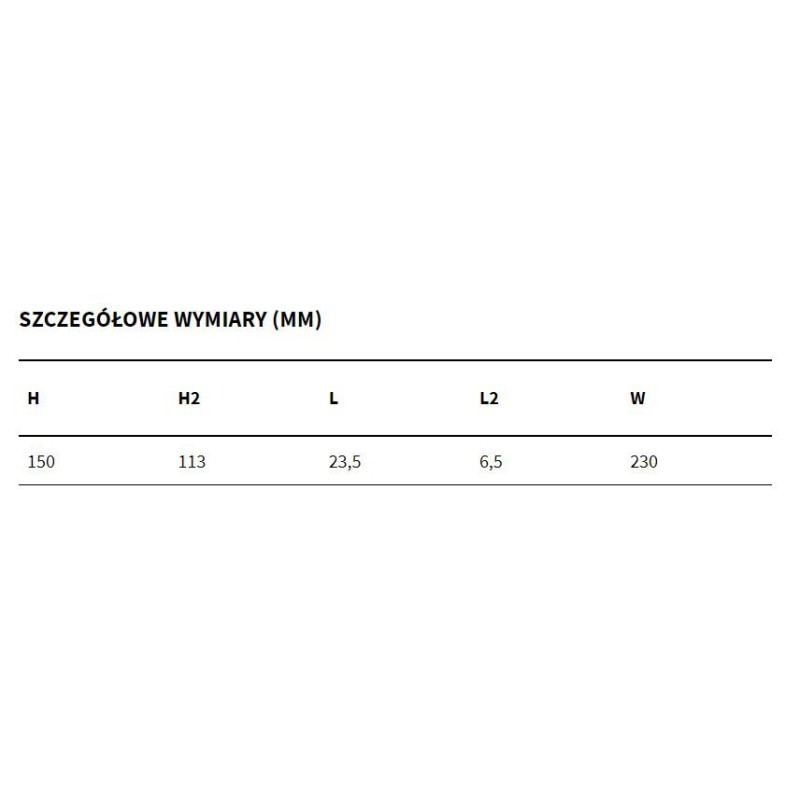 Excellent Ringo przycisk sterujący do stelaża podtynkowego Shiro 2.0, biały (INEX.RI230.150.WH)