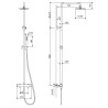 Actima Zestaw pryszncowy Rain Termo Round (ARAC.SY.107CR)