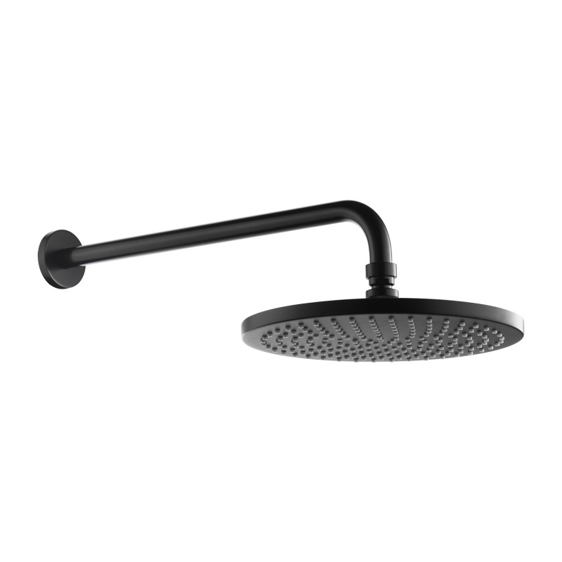 Omnires Y SLIMLINE Deszczownica z ramieniem, ø25 cm (WGSET1BL)