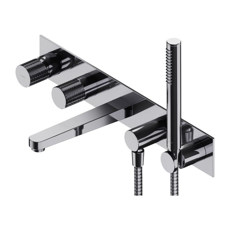 Omnires Contour Bateria wannowa 5-otworowa podtynkowa (CT8037/1CR)