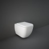 Rak Ceramics Metropolitan miska WC podwiesz. Rimless 52,5x33,7 cm biały połysk (MP13AWHA)