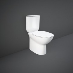 Rak Ceramics Morning miska WC Rimless do kompaktu 64x36 cm biały połysk (MORWC1146AWHA)