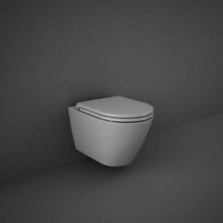 Rak Ceramics Feeling miska WC podwiesz. Rimless 52x36 cm szary mat (RST23503A)