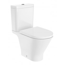 Roca GAP ROUND Miska WC do kompaktu Rimless 65,5 cm o/podwójny (A3420N8000)
