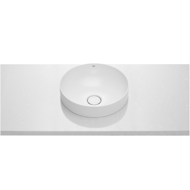 Roca INSPIRA ROUND Umywalka 370x370 H75 FINECERAMIC® BEŻ (A32752R650)
