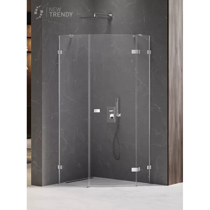 New Trendy Avexa Kabina Asymetryczna P 100x80x200 Przezroczyste 6 mm Active Shield (EXK-3891)