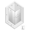 New Trendy Kabina Avexa Black Kwadratowa L 90x90x200 Przezroczyste 6mm Active Shield (EXK-2543)