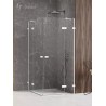 New Trendy Kabina Avexa White Prostokątna U 100x110x200 Przezroczyste 6mm Active Shield (EXK-2834)