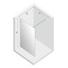 New Trendy Avexa White Kabina Walk-In 110x200 Przezroczyste 6mm Active Shield (EXK-2922)