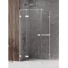 New Trendy Avexa White Kabina Prostokątna L 120x70x200 Przezroczyste 6mm Active Shield (EXK-2785)