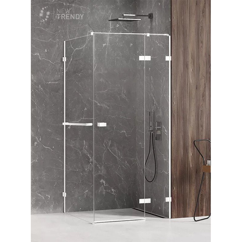 New Trendy Avexa White Kabina Kwadratowa P 120x120x200 Przezroczyste 6mm Active Shield (EXK-2820)