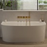 Omnires Valencia M+ Wanna przyścienna M+ 158 x 86 cm (VALENCIAWPBP)