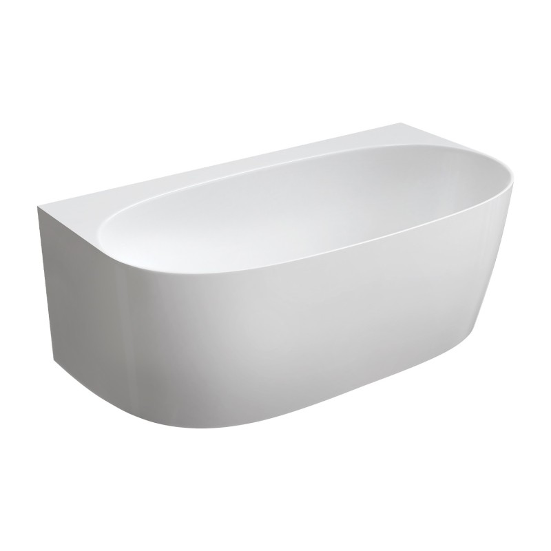 Omnires Valencia M+ Wanna przyścienna M+ 158 x 86 cm (VALENCIAWPBP)