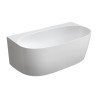 Omnires Valencia M+ Wanna przyścienna M+ 158 x 86 cm (VALENCIAWPBP)