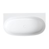 Omnires Valencia M+ Wanna przyścienna M+ 158 x 86 cm (VALENCIAWPBP)
