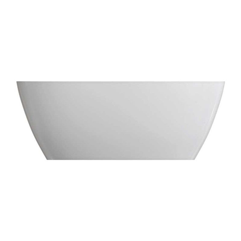Omnires Siena Wanna wolnostojąca M+ 161 x 81 cm Biały połysk (SIENAWWBP)