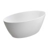Omnires Siena Wanna wolnostojąca M+ 161 x 81 cm Biały połysk (SIENAWWBP)