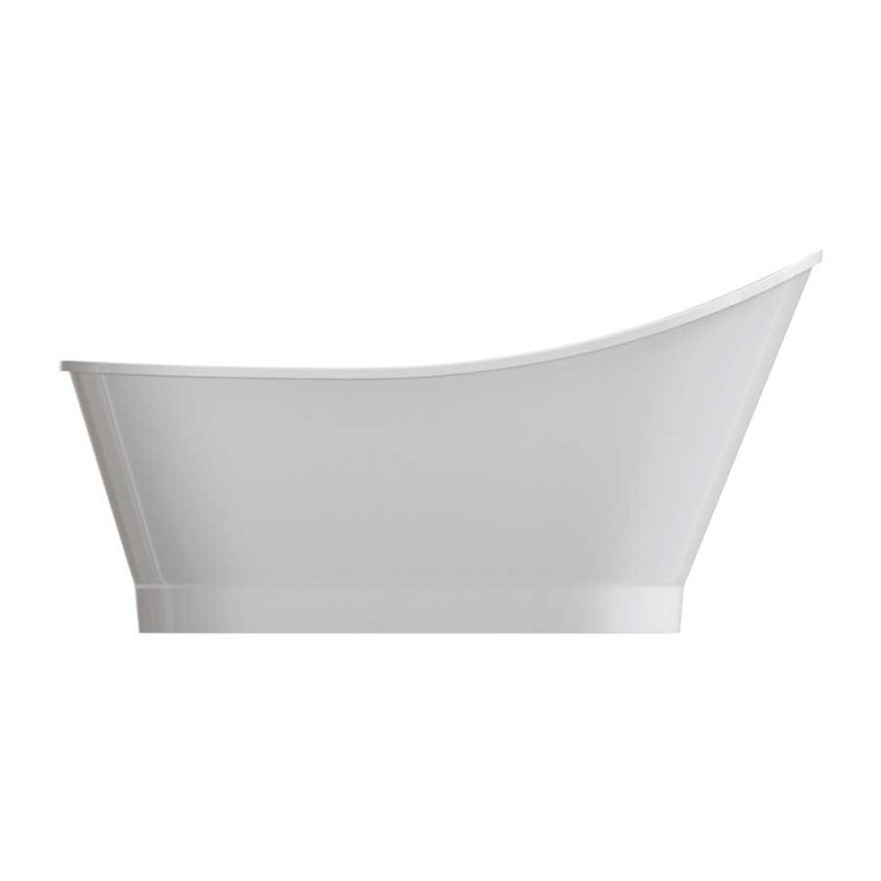 Omnires Venezia Wanna wolnostojąca M+ 160 x 73 cm Biały połysk (VENEZIA159BP)