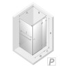 New Trendy Avexa Gold Brushed Kabina Prostokątna P 90x70x200 Przezroczyste 6mm Active Shield (EXK-3046)
