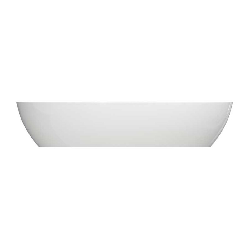 Omnires Siena Umywalka nablatowa 60 x 35 cm biały połysk (SIENALUNBP)