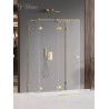 New Trendy Avexa Gold Shine Kabina Prostokątna Przyścienna L 110x70x200 Przezroczyste 6mm Active Shield (EXK-2112)