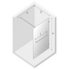 New Trendy Avexa Gold Shine Kabina Prysznicowa Walk-In 130x200 cm Szkło Przezroczyste 8 mm (EXK-3240)