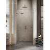New Trendy Avexa Gunmetal Brushed Drzwi Prysznicowe L 110x200 Przezroczyste 6mm Active Shield (EXK-3250)