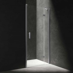 Omnires Manhattan Drzwi prysznicowe uchylne 90 cm chrom (ADP90XLUX-TCRTR)