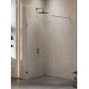 New Trendy Avexa Gunmetal Brushed Kabina Walk-In 130x200 cm Przezroczyste 6mm Active Shield (EXK-3471)