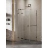 New Trendy Avexa Gunmetal Brushed Kabina Prostokątna L 80x110x200 Przezroczyste 6mm Active Shield (EXK-3262)