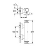 Grohe Grohtherm 2000 Bateria Prysznicowa Termostatyczna 34169001