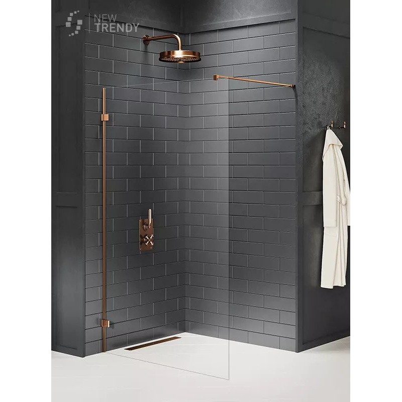 New Trendy Avexa Copper Kabina Walk-In 50x200 Przezroczyste 6mm Active Shield (EXK-3750)
