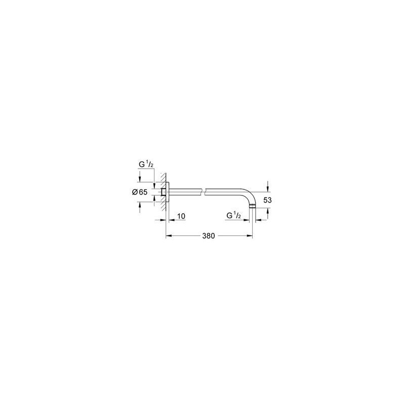Grohe Rainshower Ramię Prysznica 28361000
