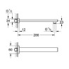 Grohe Rainshower Ramię Prysznica 27709000