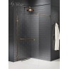 New Trendy Avexa Copper Kabina Walk-In 120x200 Przezroczyste 6mm Active Shield (EXK-3779)