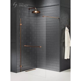 New Trendy Avexa Copper Kabina Walk-In 70x200 Przezroczyste 8mm Active Shield (EXK-3784)