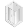 New Trendy Smart Black Kabina Prostokątna 110x120x200 Przezroczyste 8mm Active Shield (EXK-4133)