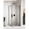 New Trendy Smart Black Kabina Kwadratowa Narożna 2D 110x110x200 Przezroczyste 8mm Active Shield (EXK-4171)