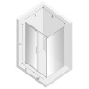 New Trendy Smart Light Gold Kabina Prostokątna Narożna 120x80x200 Przezroczyste 8mm Active Shield (EXK-4238)