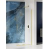 New Trendy Smart Light Gold Kabina Walk-In 150x200 Przezroczyste 8mm Active Shield (EXK-4300)